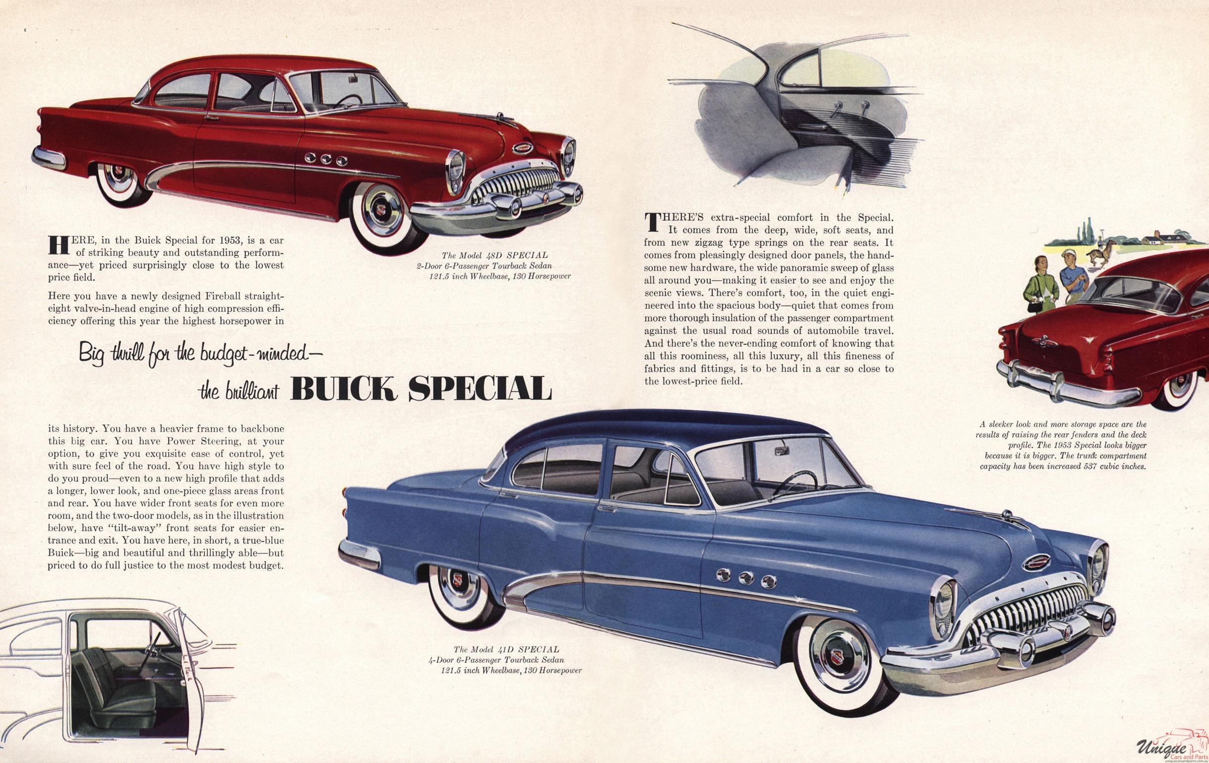 1953 Buick Brochure Page 8